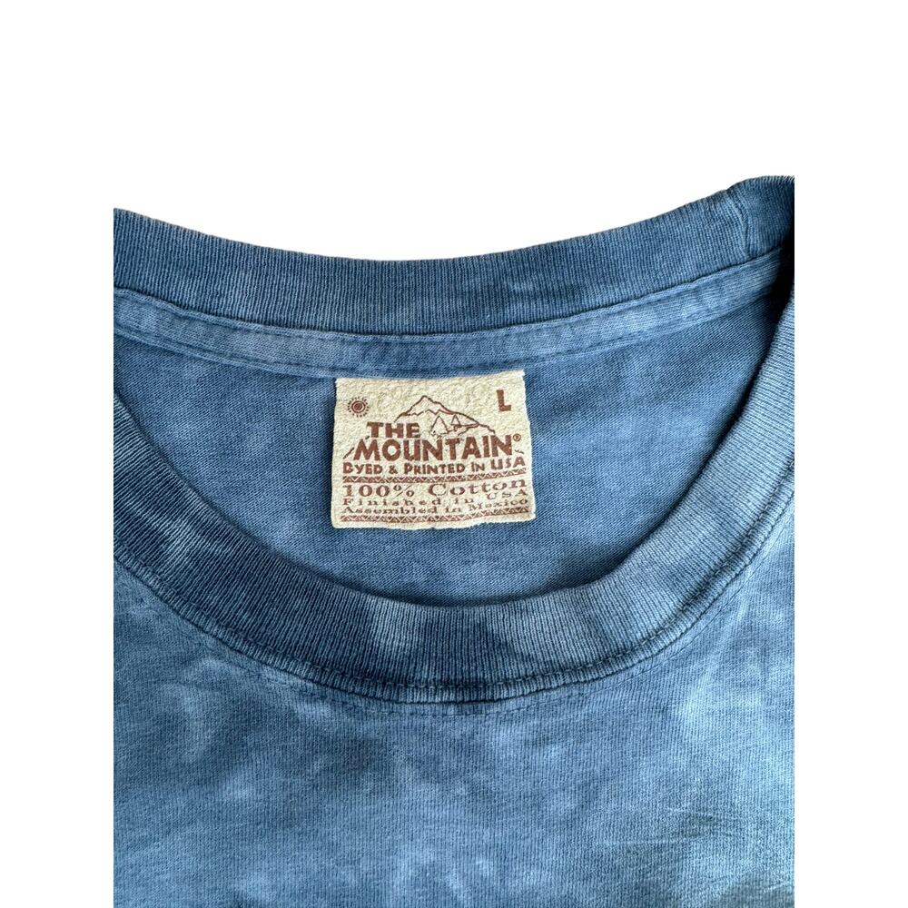 Vintage The Mountain 2002 Wolf Head Retro Tee Shirt Short Sleeve LRG Unisex - Picture 3 of 4